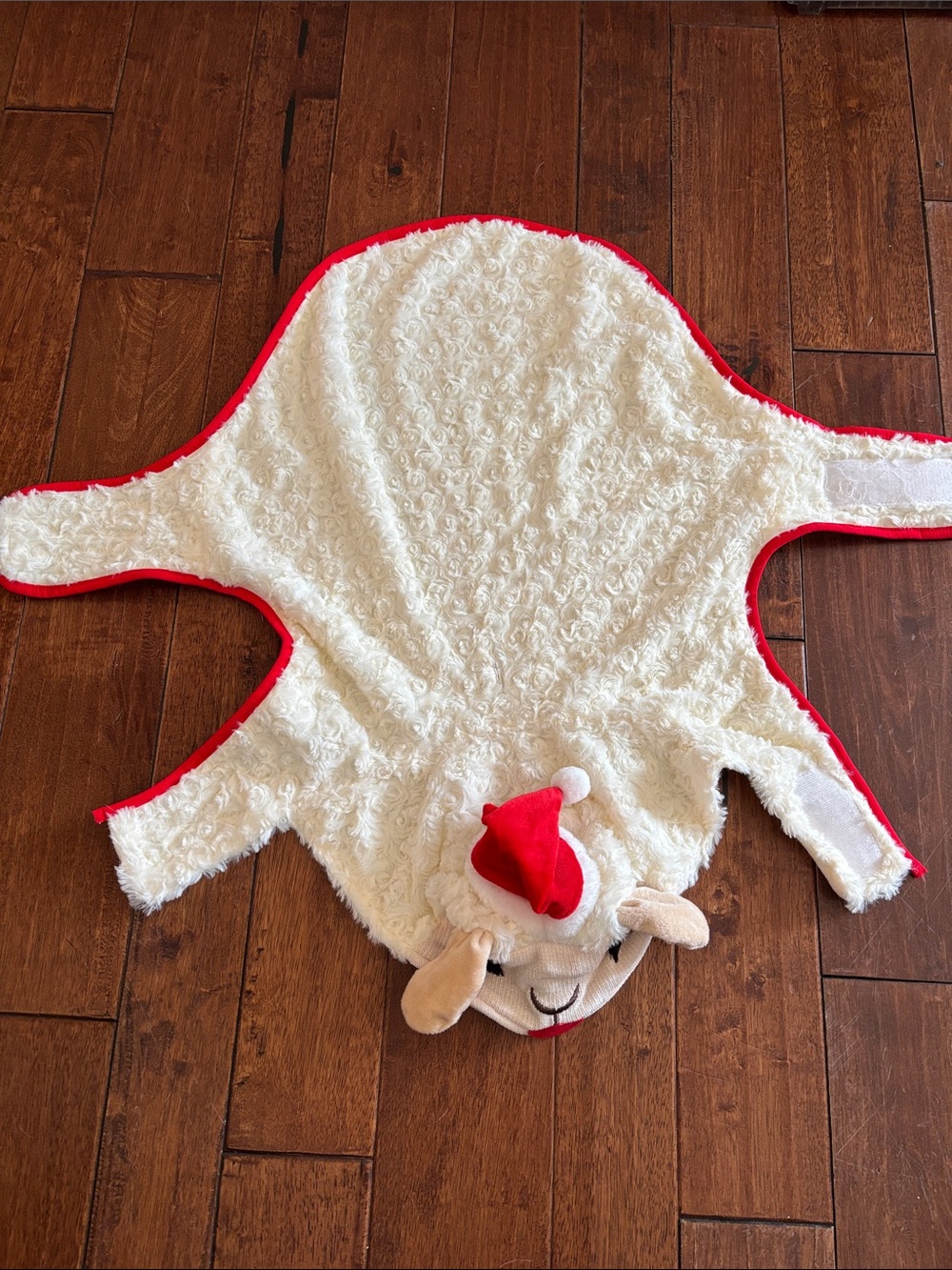 Lamb chop Christmas Dog costume L
